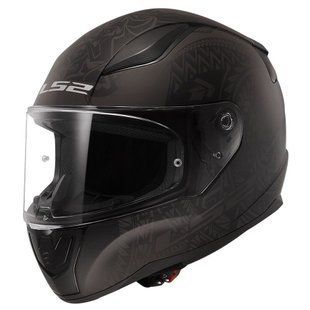Мотошолом LS2 FF353 Rapid 2 Takaroa Matt Black 7C Grey L