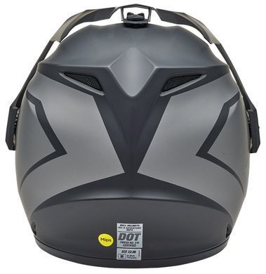 Мотошолом BELL MX-9 Adventure - BLACKOUT Grey L