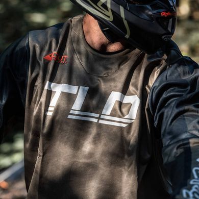 Мото джерсі TLD Scout GP Jersey RIDE ON CHARCOAL/VINTAGE WHITE XXL