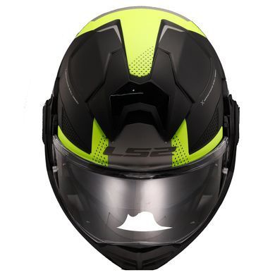 Мотошолом LS2 FF901 Advant X Oblivion Matt Black Hi-Viz Yellow S