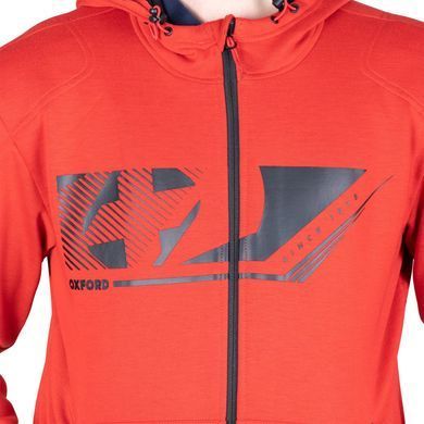 Мото кофта Oxford Super Hoodie 2.0 MS Sports Red