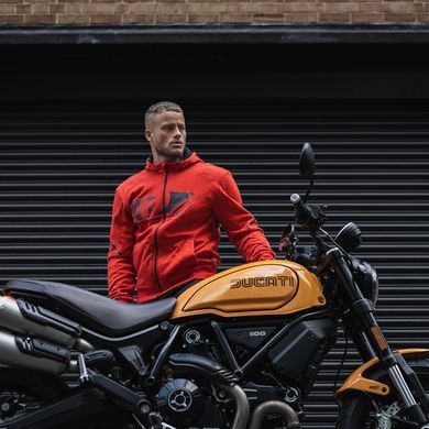 Мото кофта Oxford Super Hoodie 2.0 MS Sports Red