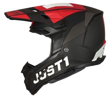 Мотошолом Just1 J22 Adrenaline Red Carbon Matt XL