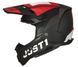 Мотошолом Just1 J22 Adrenaline Red Carbon Matt XL