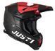 Мотошолом Just1 J22 Adrenaline Red Carbon Matt XL