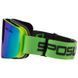 Мотоочки с двойной линзой SPOSUNE HX028 Green