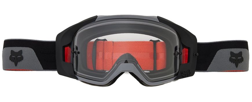 Маска кроссовая FOX VUE X GOGGLE Black Dual Clear Lens