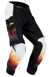 Детские мотоштаны FOX KIDS 180 FLORA PANT Black K4