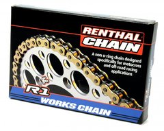 Ланцюг Renthal R1 Chain - 428 Gold 428-120L / No Seal
