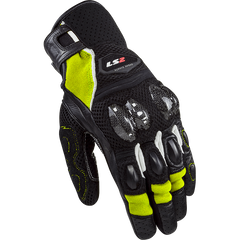 Моторукавички LS2 Spark 2 Air Man Gloves Black Hi-Viz Yellow M