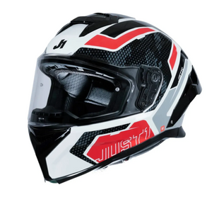 Мотошолом Just1 J-STR Union Red White Gloss S