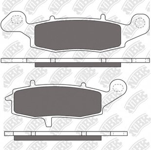 Колодки гальмівні NIBK Pm120