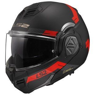 Мотошолом LS2 FF906 Advant Bend Matt Black Red M