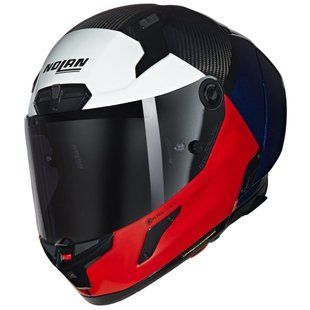 Мотошолом Nolan X-804 RS BLOCCO 2025 White-Black-Red