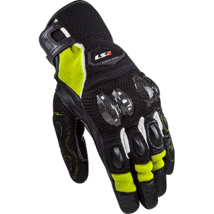 Мотоперчатки LS2 Spark 2 Air Man Gloves Black Hi-Viz Yellow M