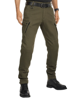 Мотоджинсы PandoMoto Mark Olive Cordura AAA W29-L32