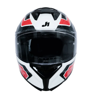 Мотошолом Just1 J-STR Union Red White Gloss S