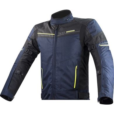 Мотокуртка LS2 Shadow Man Jacket Blue Black Hi-Vis Yellow S