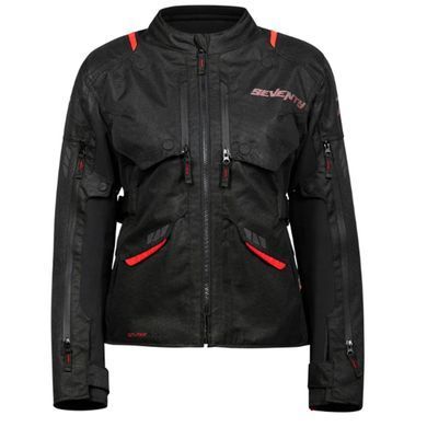 Мотокуртка Seventy JT69 Tanami LADY Black Red L