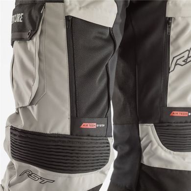 Мотоштани RST Pro Series Adventure 3 CE Textile Jeans Black / Silver 38