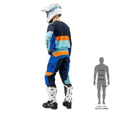 Штани кросові Pant 350 Race Evo blue orange 34