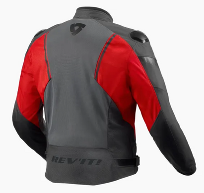 Мотокуртка REV'IT CONTROL AIR H2O текстиль grey/red L