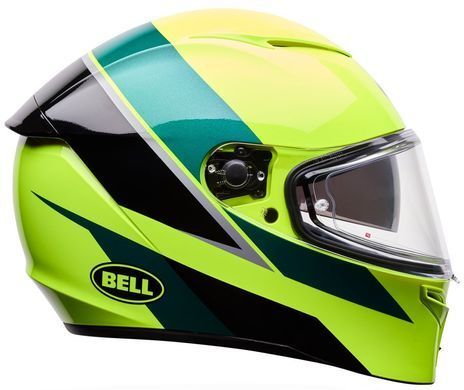 Мотошолом BELL LITHIUM - FLIP Yellow XXL