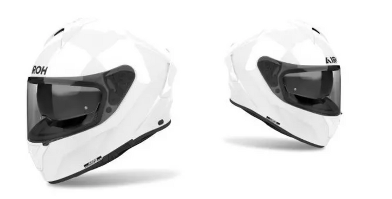 Шолом AIROH SPARK 2 White Gloss S