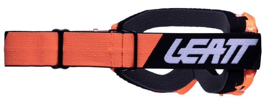 Маска кроссовая LEATT Goggle Velocity 4.5 - Clear Neon Orange Clear Lens