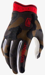 Рукавички 100% iTRACK Glove [Camo], M (9)