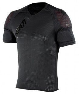 Джерсі із захистом LEATT Shoulder Tee 3DF AirFit Lite Black M