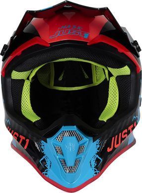 Мотошолом Just1 J38 Mask Blue Red Black L
