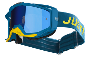 Маска кросова Just1 Iris Pulsar Blue/yellow