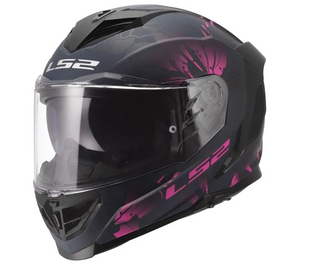 Мотошолом LS2 FF818 Storm 3 Burst Black Pink S