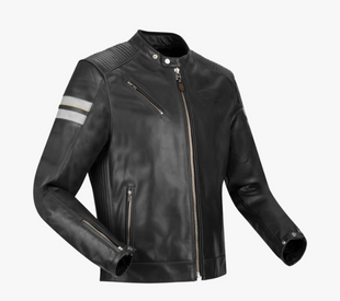 Мотокуртка SEGURA шкіра ROMEO black/white 3XL
