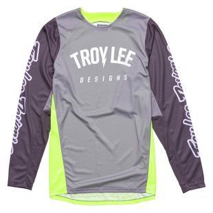 Мото джерсі TLD GP PRO JERSEY BOLTZ SILVER/GLO GREEN XXL
