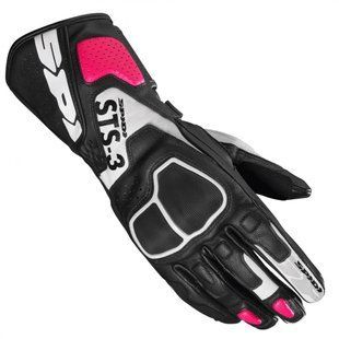 Перчатки Spidi STS-3 LADY Black-Pink-White