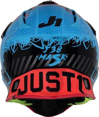 Мотошолом Just1 J38 Mask Blue Red Black L