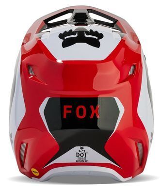 Мотошолом FOX V1 NITRO HELMET Flo Red, M