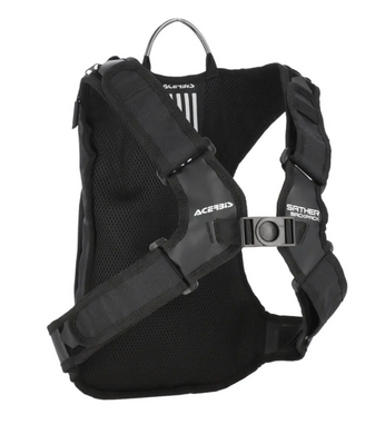 Моторюкзак ACERBIS SATHER 9L Black White із гідратором
