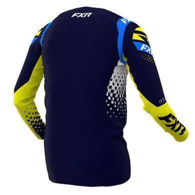 Мотоджерси FXR Revo MX 22-Midnight/White/Yellow XL