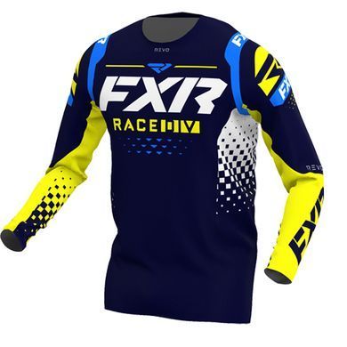 Мотоджерси FXR Revo MX 22-Midnight/White/Yellow XL