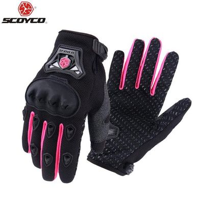 Мотоперчатки женские Scoyco MC29 Lady Pink S
