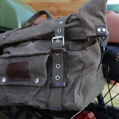 Сумка на хвіст Oxford Heritage Panniers Khaki 40L