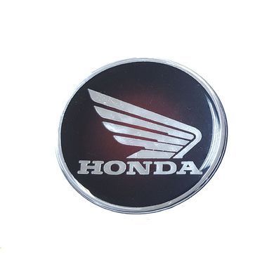 Наклейка логотип Honda 50 мм Red
