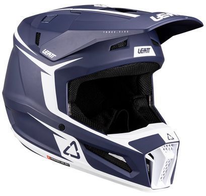 Мотошолом LEATT Moto 3.5 JR Helmet + Goggle Blue YM