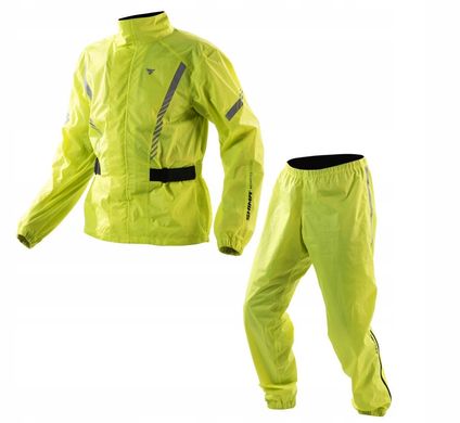 Мотодождевик куртка SHIMA Hydrodry + Fluor Yellow L