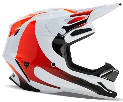 Мотошолом FOX V3 HELMET - MAGNETIC White, M