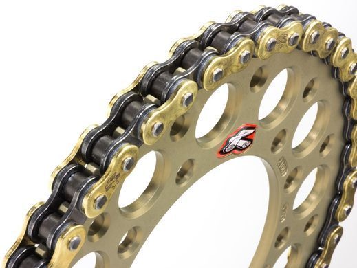 Ланцюг Renthal R3-3 Chain - 520 Gold, 520-130L / Seal Ring