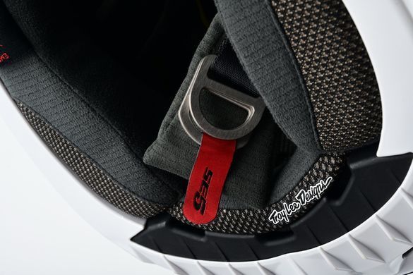 Мото Шолом TLD SE5 Carbon Helmet QUALIFIER WHITE / BRONZE LG